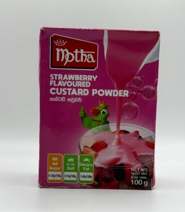 Motha Strawberry Flavoured Custard Powder
