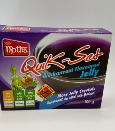 Motha Quik - set Blackcurrant Flavoured Jelly